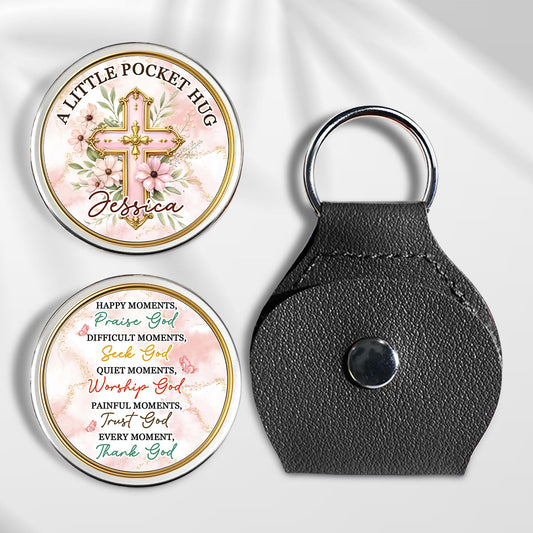 Just Believe In God - Personalized Custom Pocket Hug