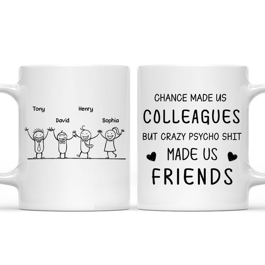 Chance Made Us - Personalized Custom Coffee Mug