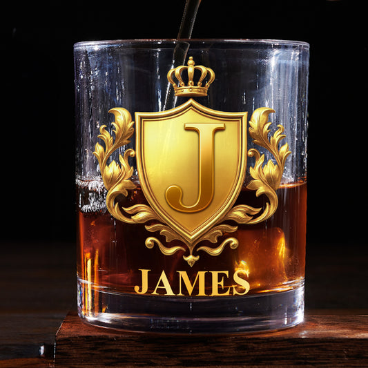 I Take It Neat - Personalized Custom 3D Effect Whiskey Glass