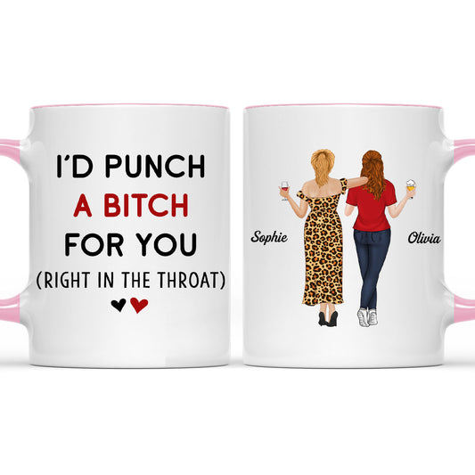 Punch For You - Personalized Custom Accent Mug