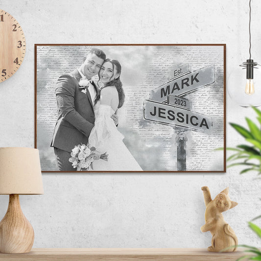 I Need You Because I Love You - Personalized Poster