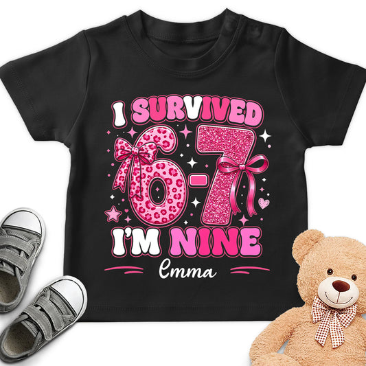 Growing Up Looking Awesome - Personalized Custom Youth T-shirt