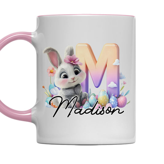 Lovely Bunny Kid - Personalized Custom Accent Mug