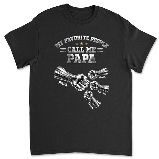 Favorite People - Personalized Custom Shirt