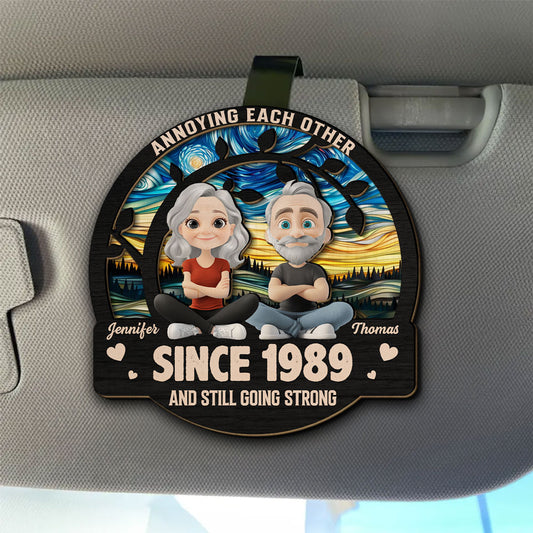 Love You Forever - Personalized Custom Car Visor Clip