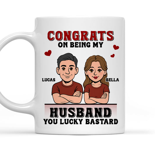 Cheeky Husband - Personalized Custom Coffee Mug