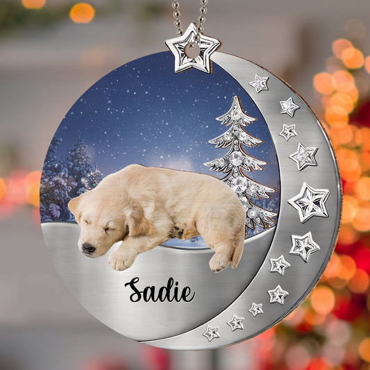 Beside You Photo - Personalized Custom 3D Effect Suncatcher Ornament