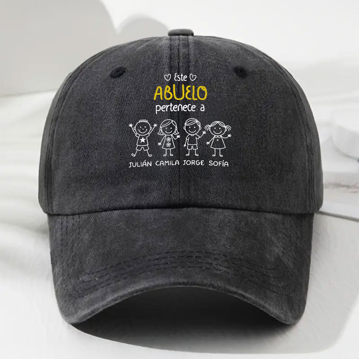 Vintage Washed Denim Cap