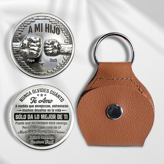 A Mi Hijo Creo En Ti - Abrazo Personalizado Y Personalizado