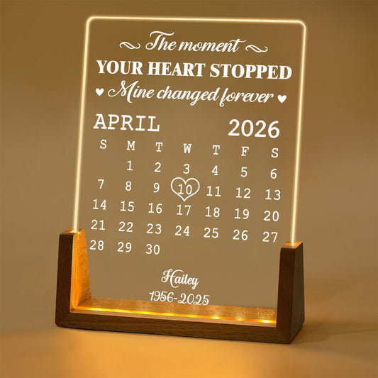 The Moment - Personalized Custom Night Light
