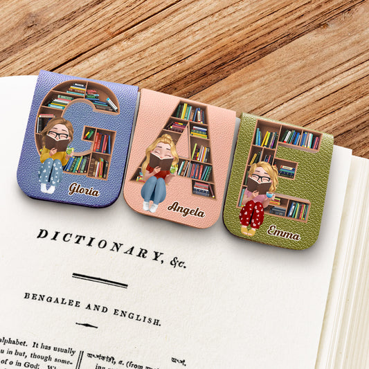 Not A Nerd - Personalized Custom Leather Bookmark