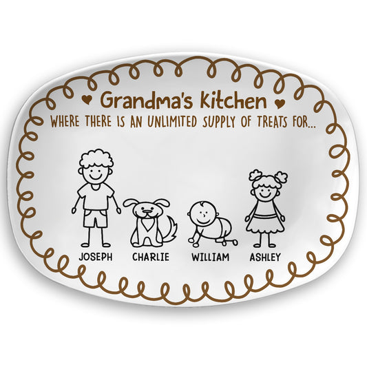 Grandma Kitchen - Personalized Custom Platter