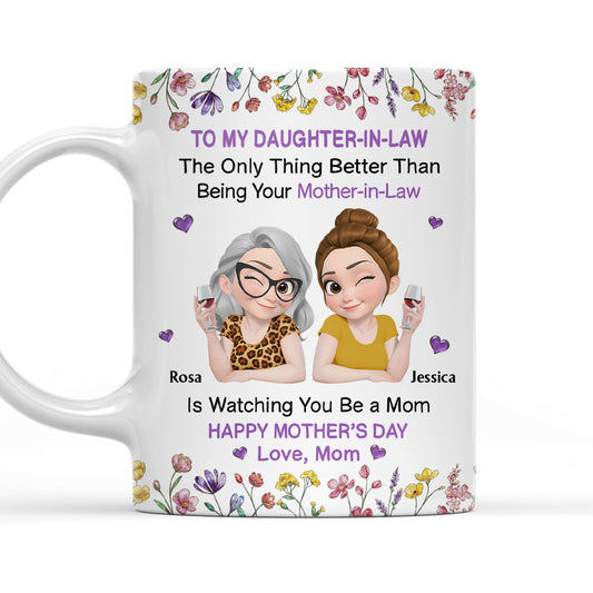 So Lucky To Have You - Personalized Custom Coffee Mug