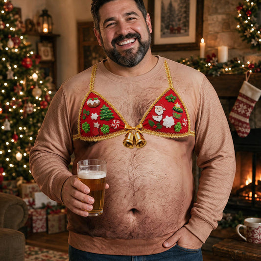Funny Holiday - Personalized All-Over-Print Sweatshirt