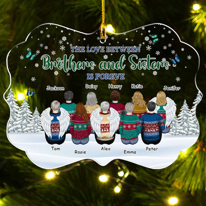 Life Is Better With - Personalized Custom Acrylic Ornament