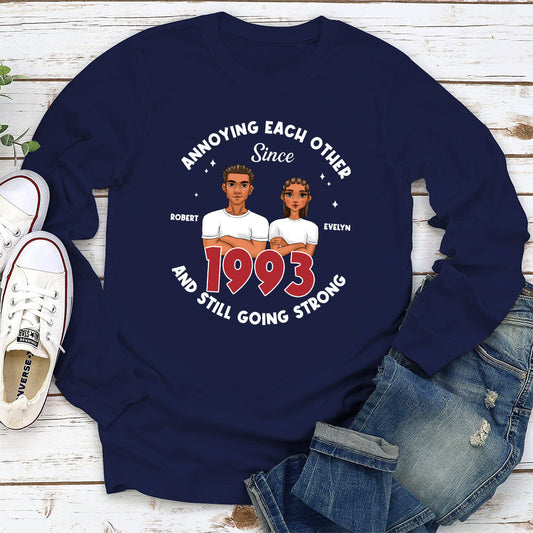 And Still - Personalized Custom Long Sleeve T-shirt