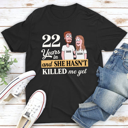 Years In - Personalized Custom Classic T-shirt