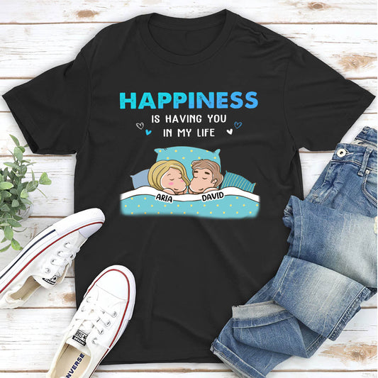 Having You In My Life - Personalized Custom Classic T-shirt