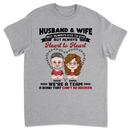Husband And Wife - Personalized Custom Classic T-shirt