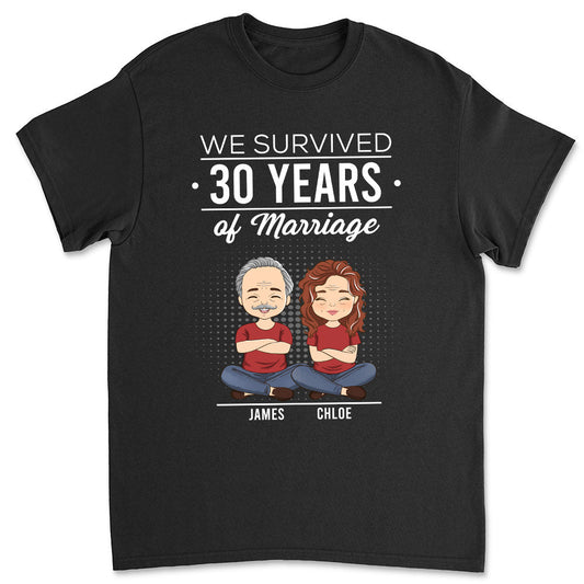 We Survived - Personalized Custom Classic T-shirt