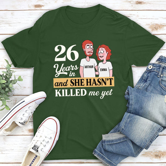 Years In - Personalized Custom Classic T-shirt