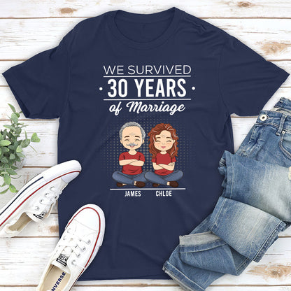 We Survived - Personalized Custom Classic T-shirt