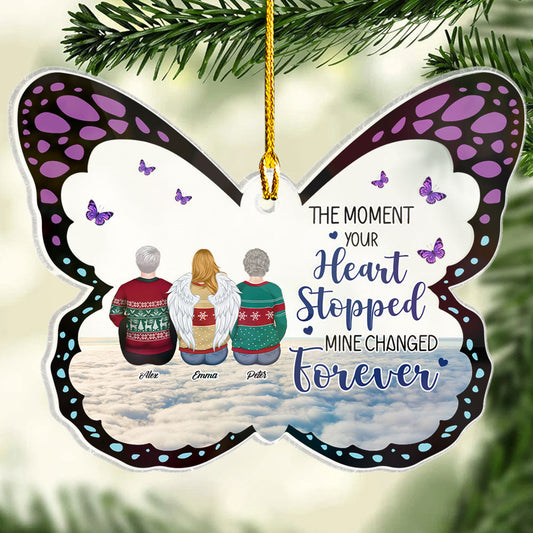 Forever In My Heart - Personalized Custom Acrylic Ornament