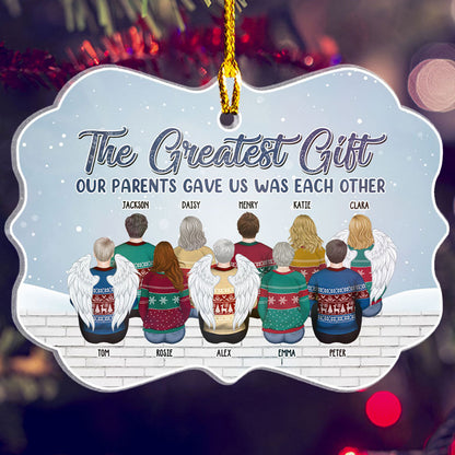 The Greatest Gift - Personalized Custom Acrylic Ornament