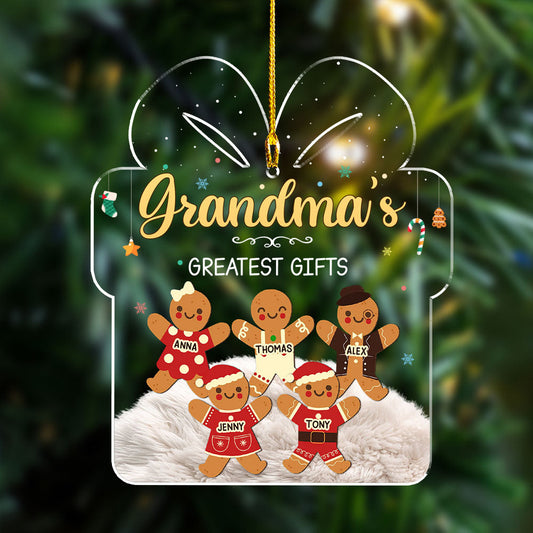 Greatest Gifts - Personalized Custom Acrylic Ornament