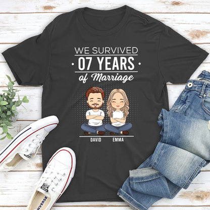 We Survived - Personalized Custom Classic T-shirt