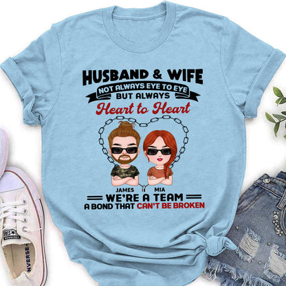 Husband And Wife - Personalized Custom Women's T-shirt