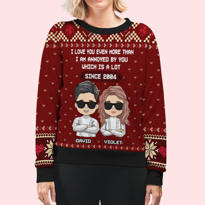 Annoy A Lot - Personalized Custom All-Over-Print Sweatshirt