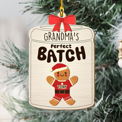 Perfect Batch - Personalized Custom 1-layered Wood Ornament