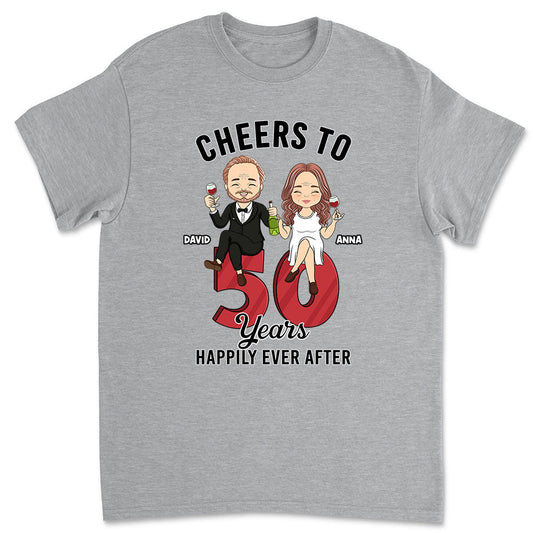 Cheers To - Personalized Custom Classic T-shirt
