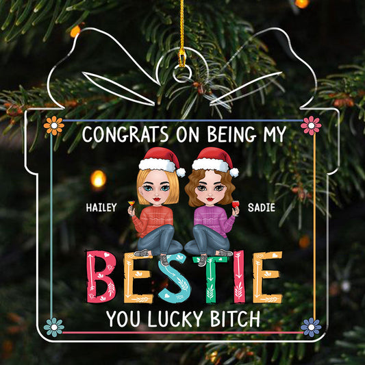 Congrats On - Personalized Custom Acrylic Ornament