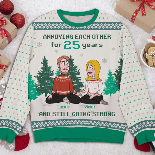 Still Going Strong - Personalized Custom All-Over-Print Sweatshirt