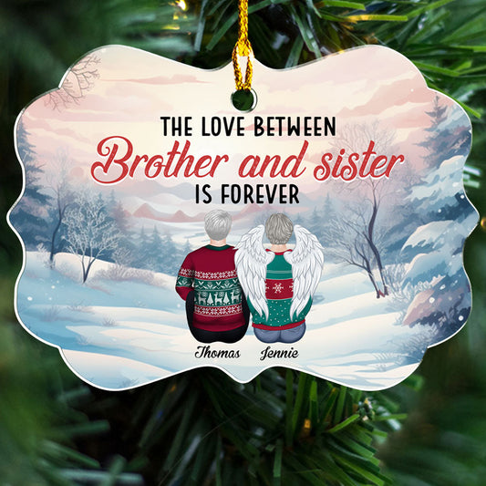 The Love Between - Personalized Custom Acrylic Ornament