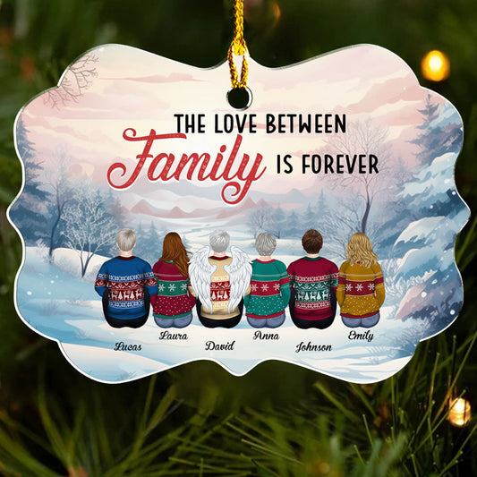 The Love Between - Personalized Custom Acrylic Ornament