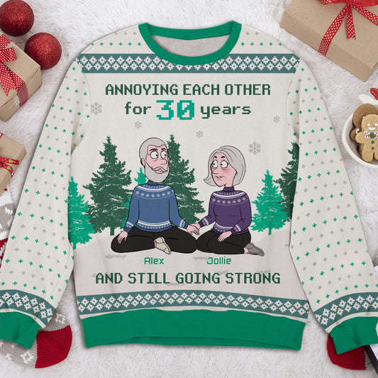 Still Going Strong - Personalized Custom All-Over-Print Sweatshirt