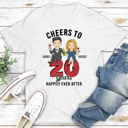 Cheers To - Personalized Custom Classic T-shirt