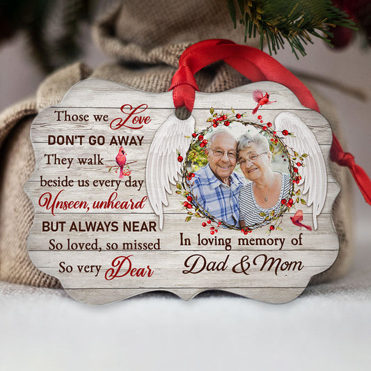 So Very Dear - Personalized Custom Photo Aluminum Ornament