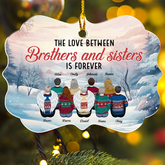 The Love Between - Personalized Custom Acrylic Ornament