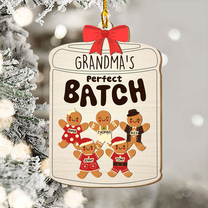 Perfect Batch - Personalized Custom 1-layered Wood Ornament