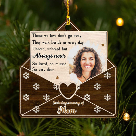 A Letter From Heaven - Personalized Custom 1-layered Wood Ornament
