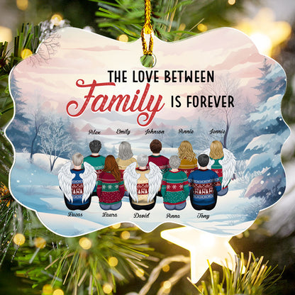 The Love Between - Personalized Custom Acrylic Ornament