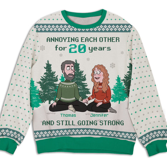 Still Going Strong - Personalized Custom All-Over-Print Sweatshirt