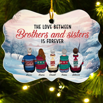 The Love Between - Personalized Custom Acrylic Ornament