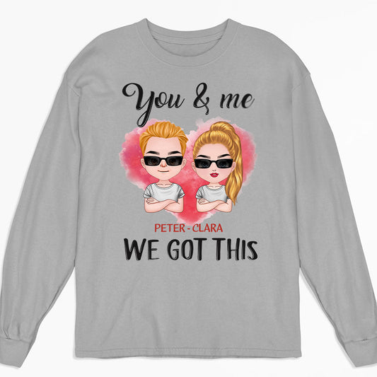 Got This - Personalized Custom Long Sleeve T-shirt