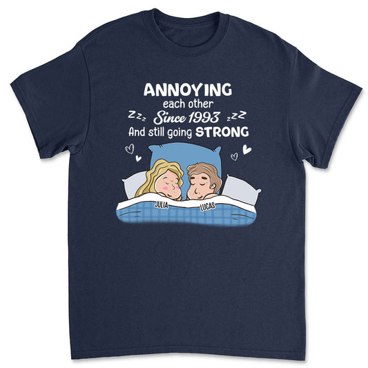 Annoying Sleeping - Personalized Custom Classic T-shirt