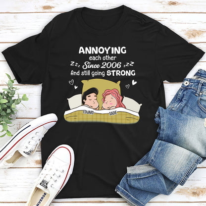 Annoying Sleeping - Personalized Custom Classic T-shirt